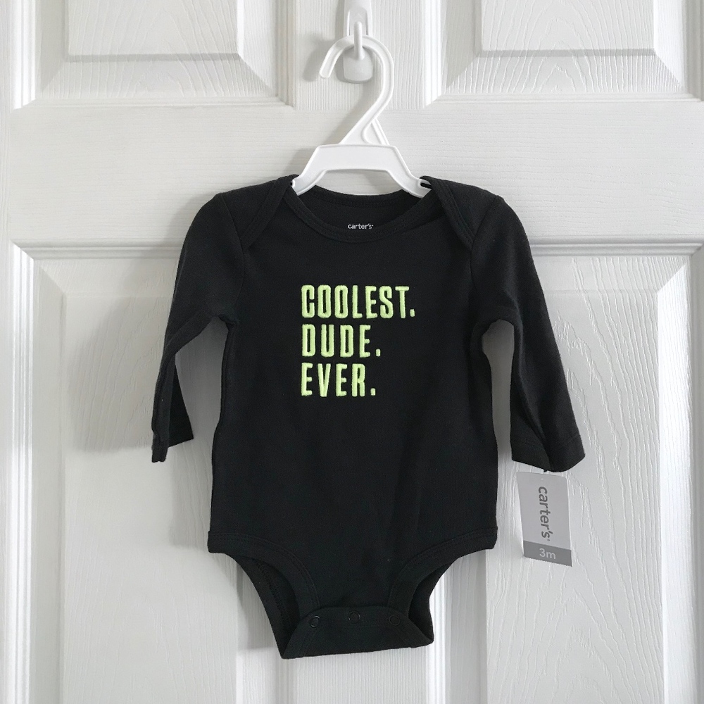 Carter's Coolest Dude Ever Bodysuit Onesie